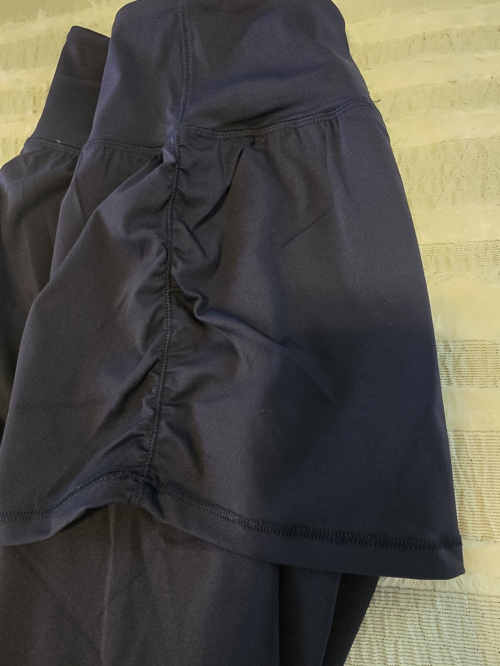 Navy Skirted Leggings - Picture 3 of 5